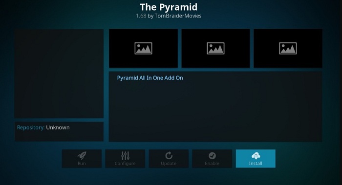 install pyramid