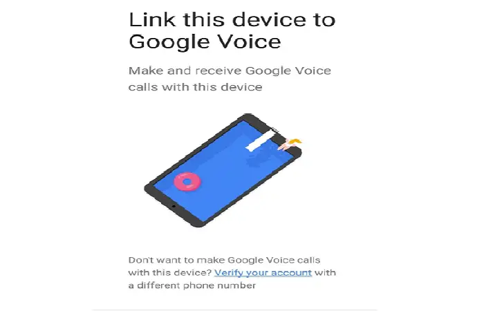 link device to google voice