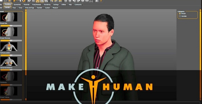 makehuman 3d