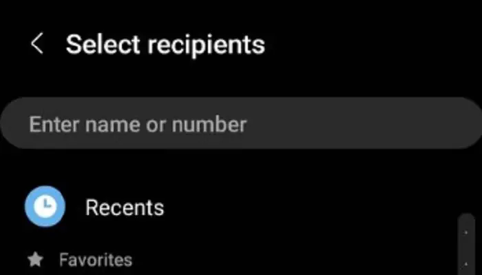 select multiple contacts on android