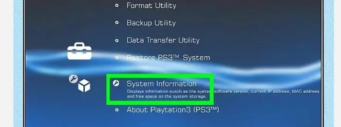 system information