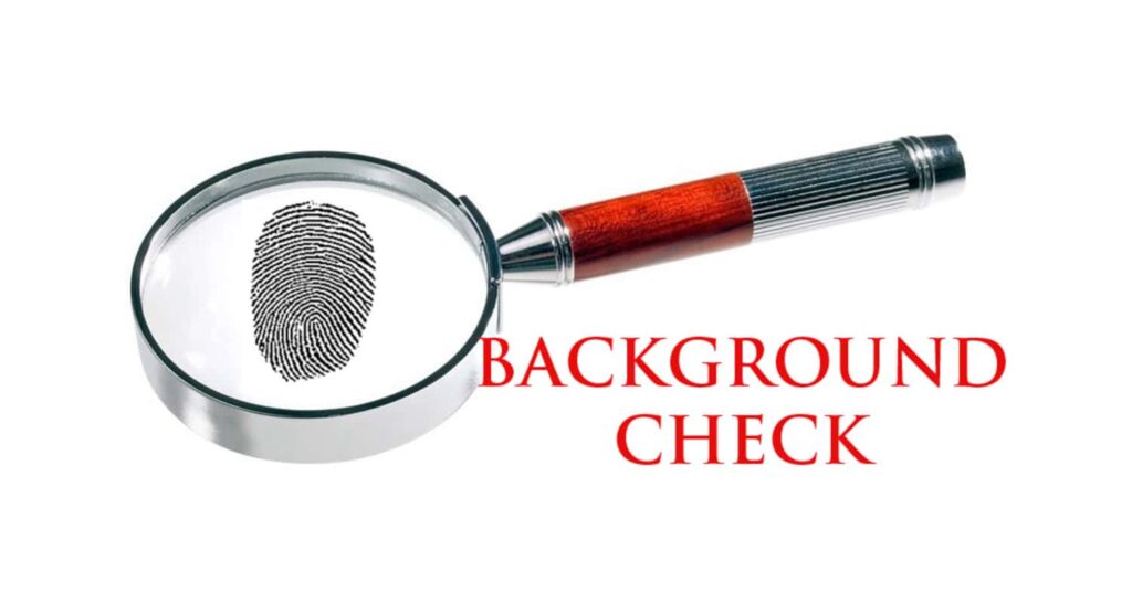 background check without social security number