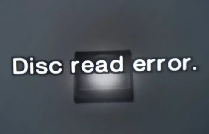 disc read error