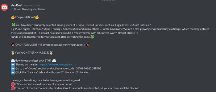 discord scam
