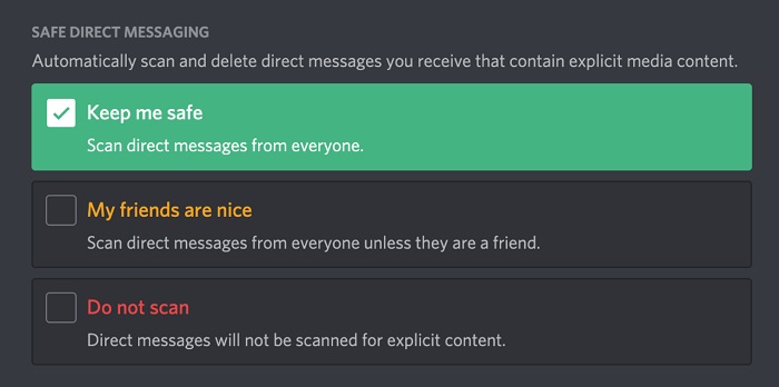 increase security of discord