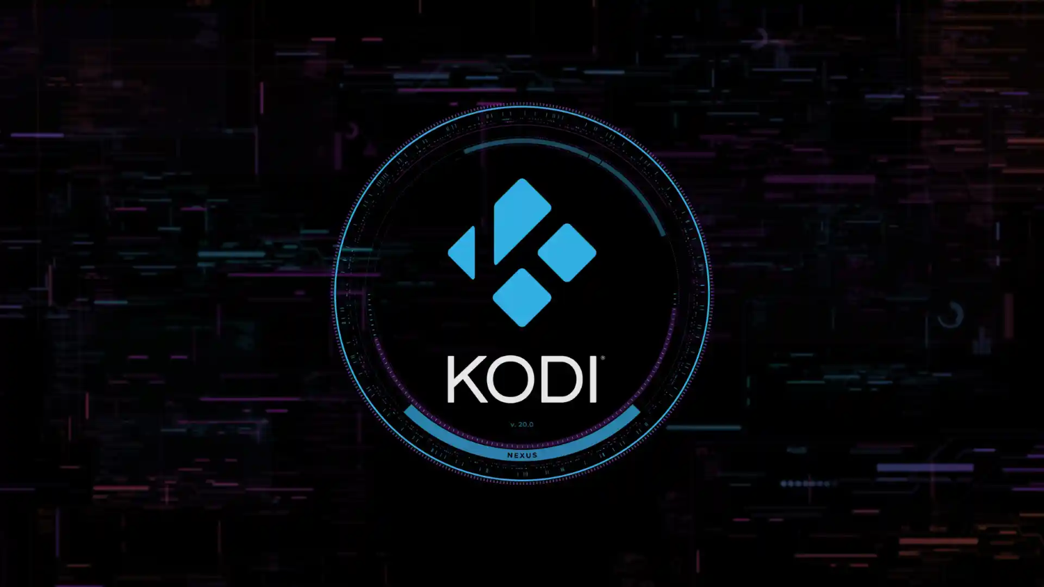 kodi logo black