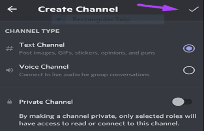 create channel ios