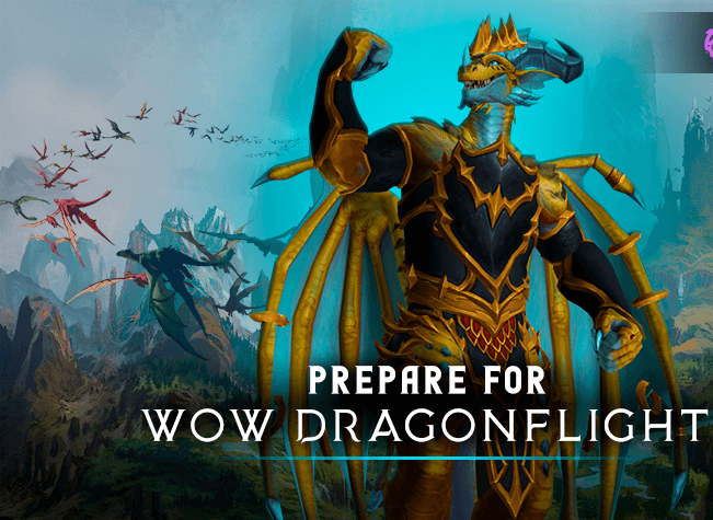 prepare for wow dragonflight animated
