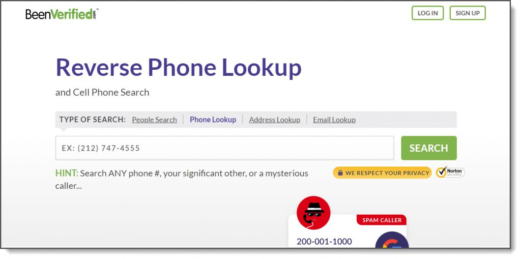 reverse phone look up websites