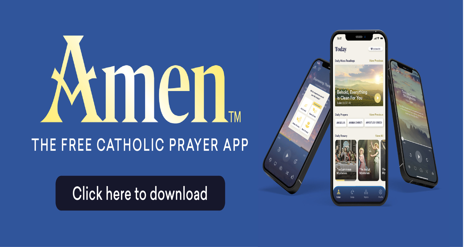 amen daily catholic prayers app