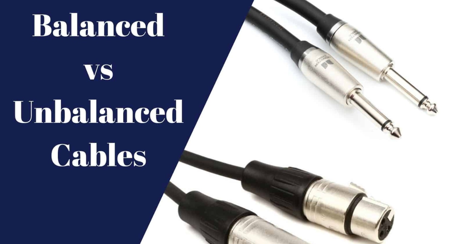 balanced vs unbalanced cable types