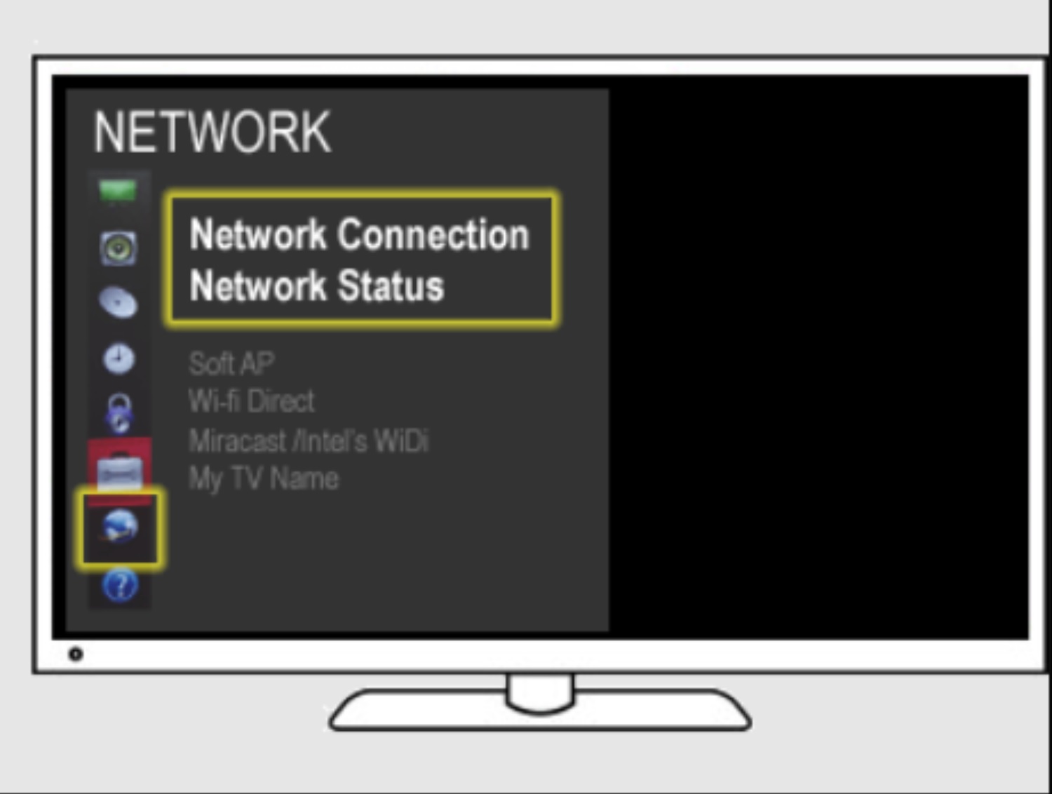 network test lg tv