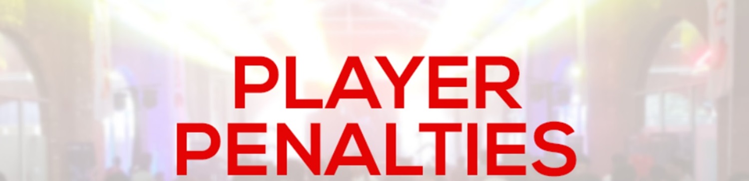 player penalties