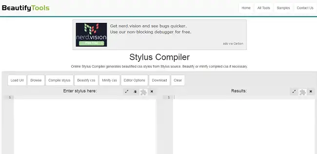 stylus compiler