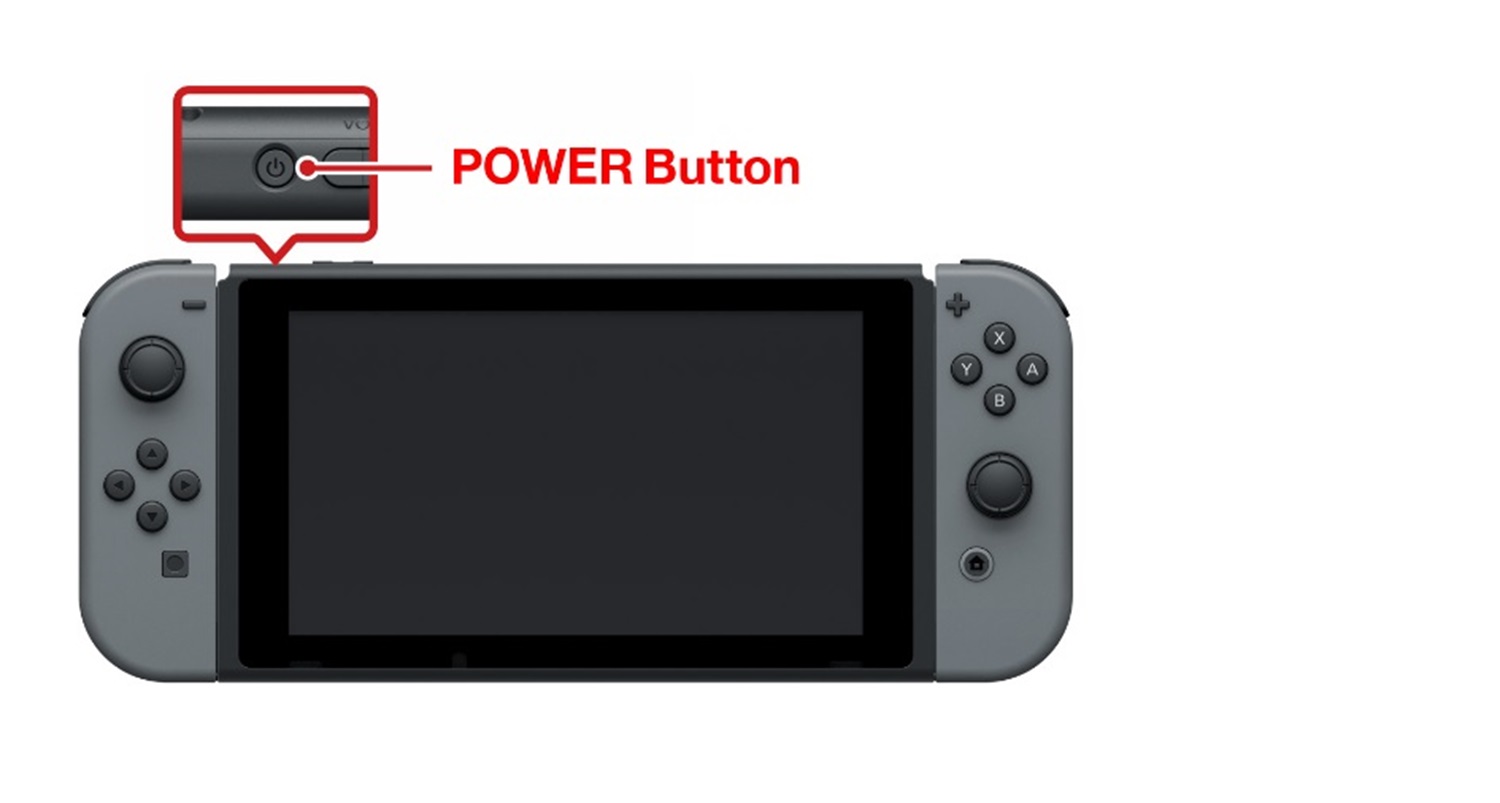 nintendo switch power button