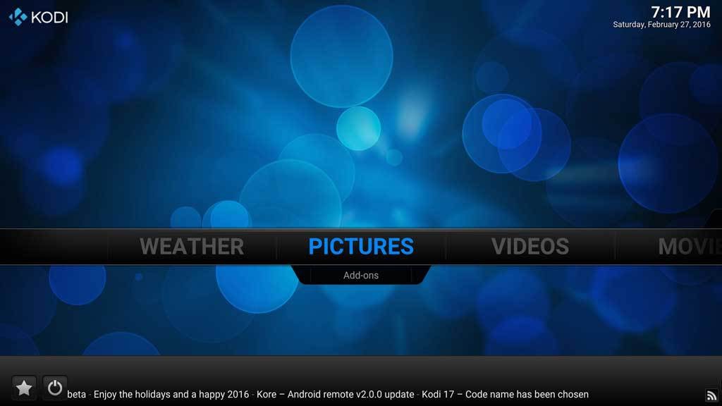 pictures on kodi