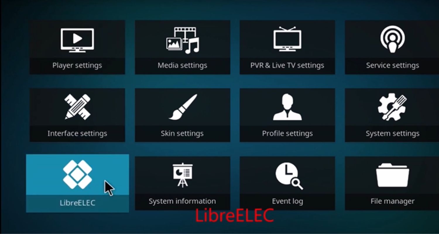 select libreelec