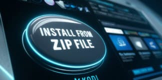 how to install from zip file on kodi