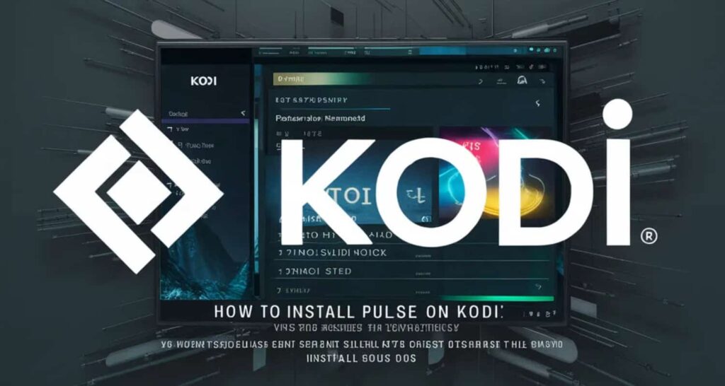 how to install pulse on kodi