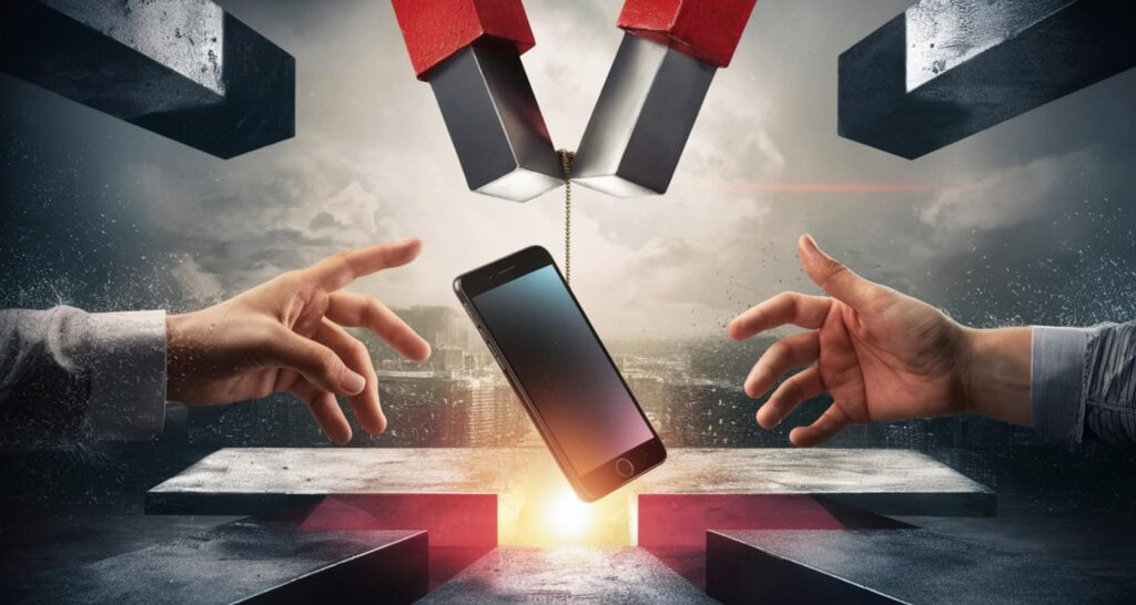 are magnets bad for phones