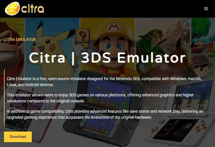 CItra 3DS Emulator in 2025