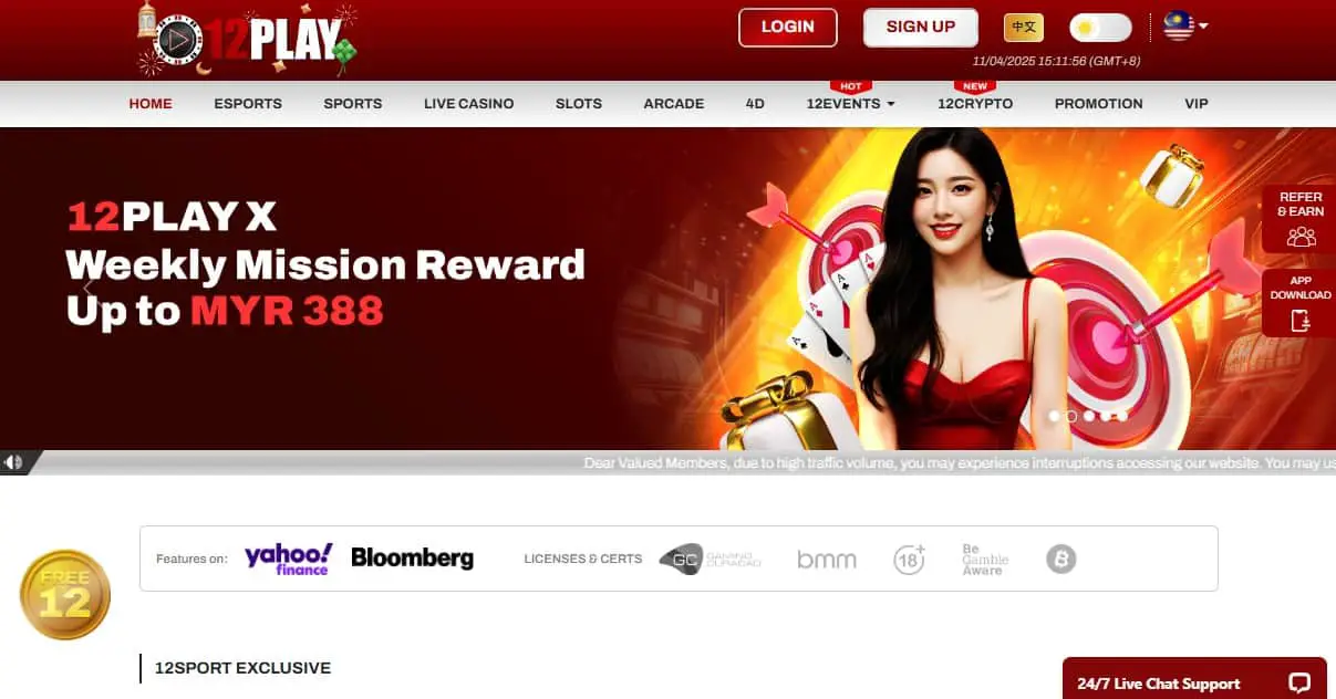 12Play casino