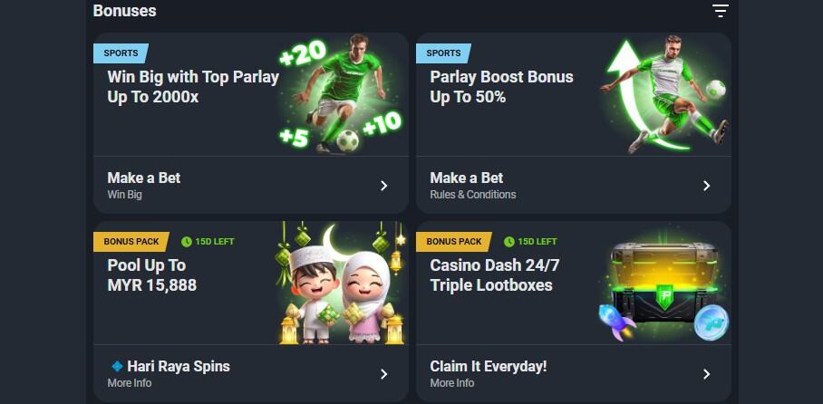 Playdash casino bonus