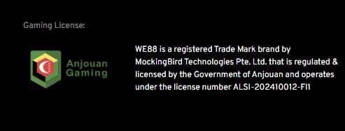 WE88 license