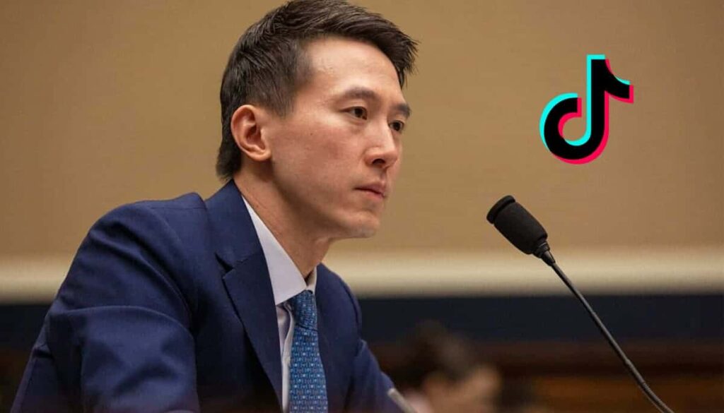 Who is the CEO of TikTok Shou Zi Chew