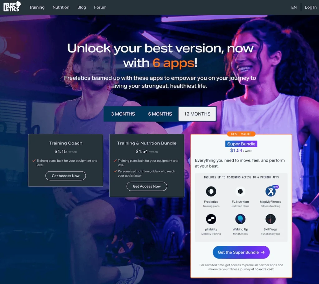 Freeletics - Fitness Coach App