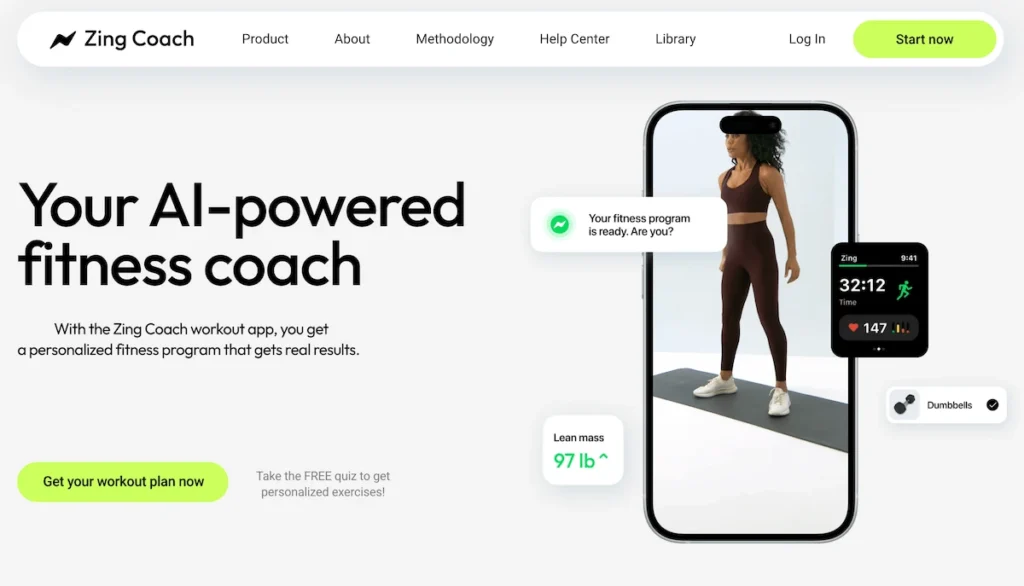Zing Coach - Fitness Coach App