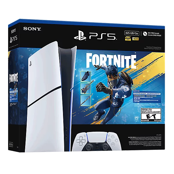 PS5 Slim Digital Edition (Fortnite Bundle)