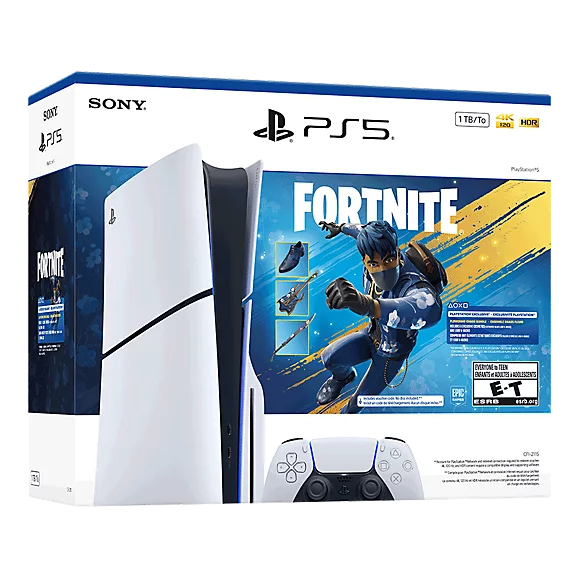 PS5 Slim Disc Edition (Fortnite Bundle)