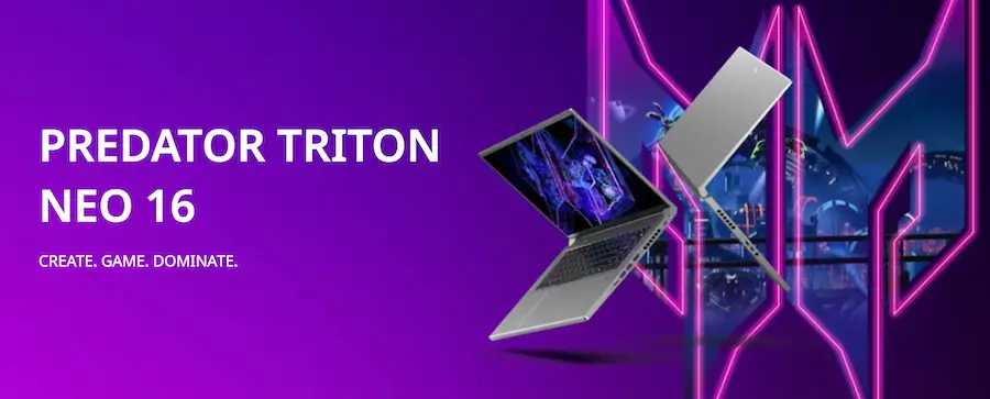 Acer Predator Triton Neo 16