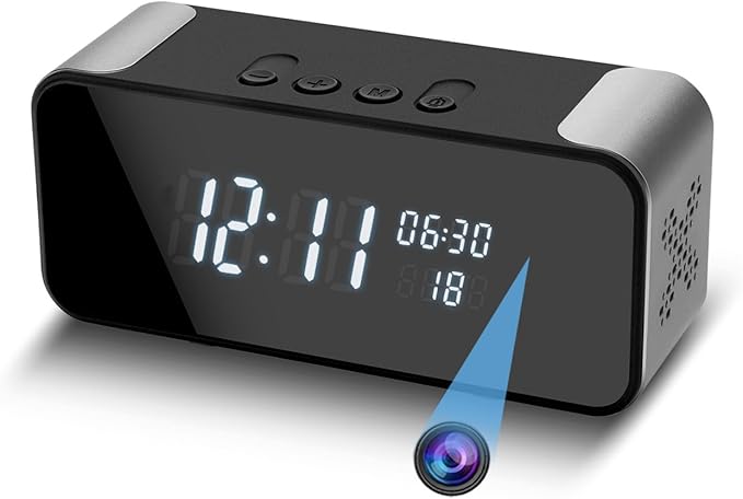 AMZCEV Clock Camera