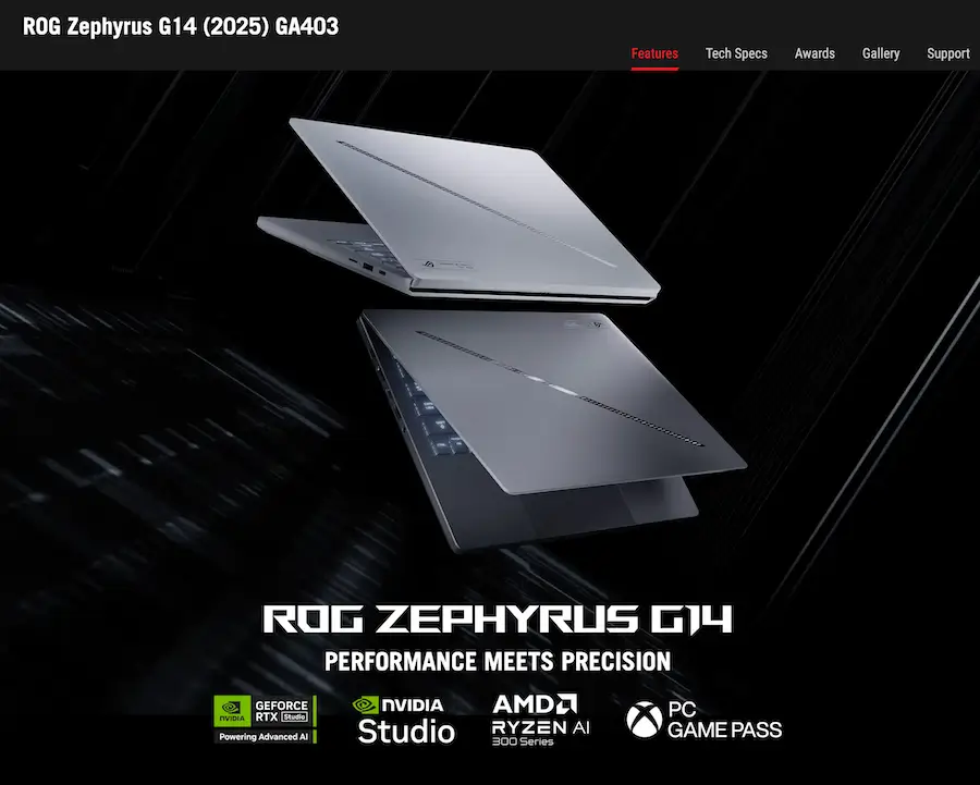 ASUS ROG Zephyrus G14