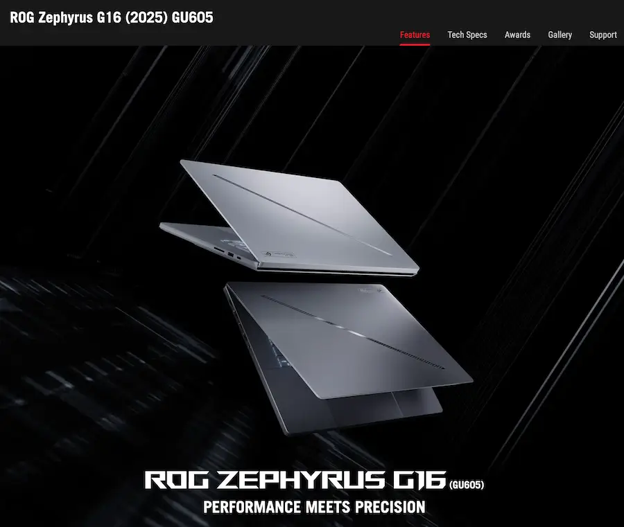 ASUS ROG Zephyrus G16