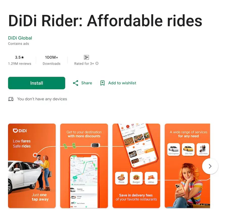 Didi Rides