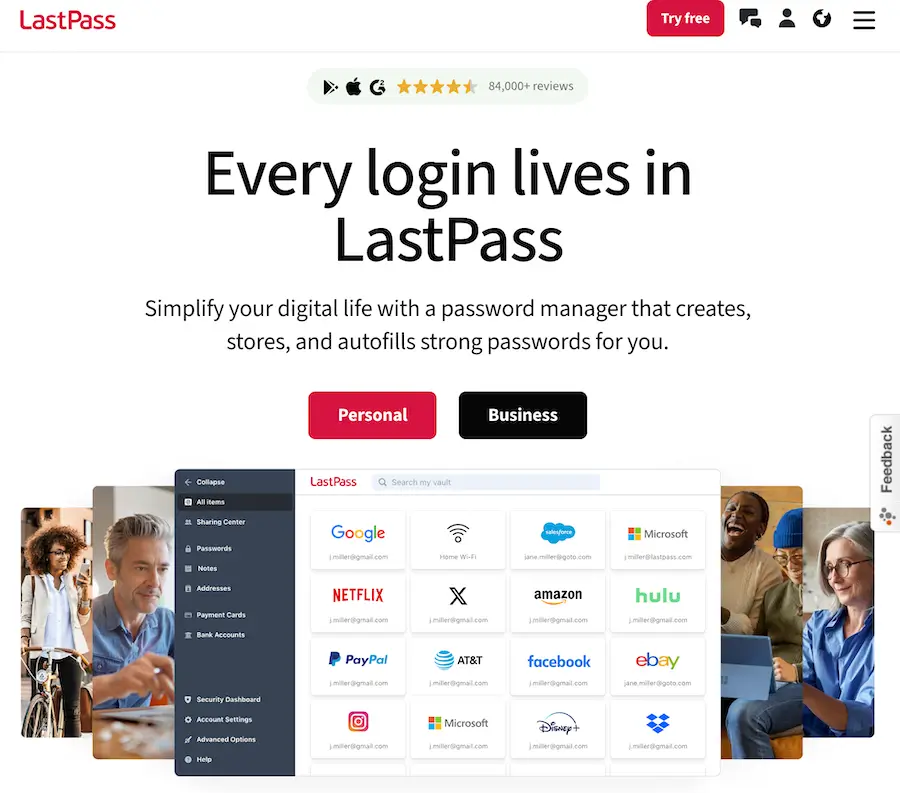 LastPass: iOS password manager