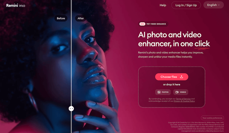 Remini AI Face Restoration