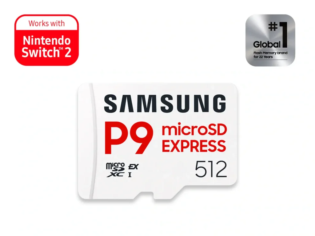 512GB Samsung MicroSD Express Card P9 Express